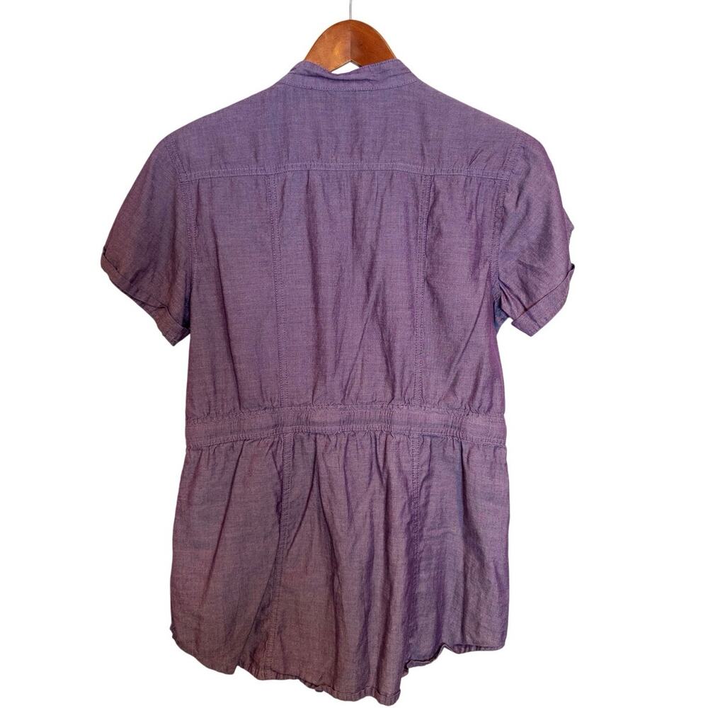2010s Guess Soft Boho Drawstring Waist Purple But… - image 4